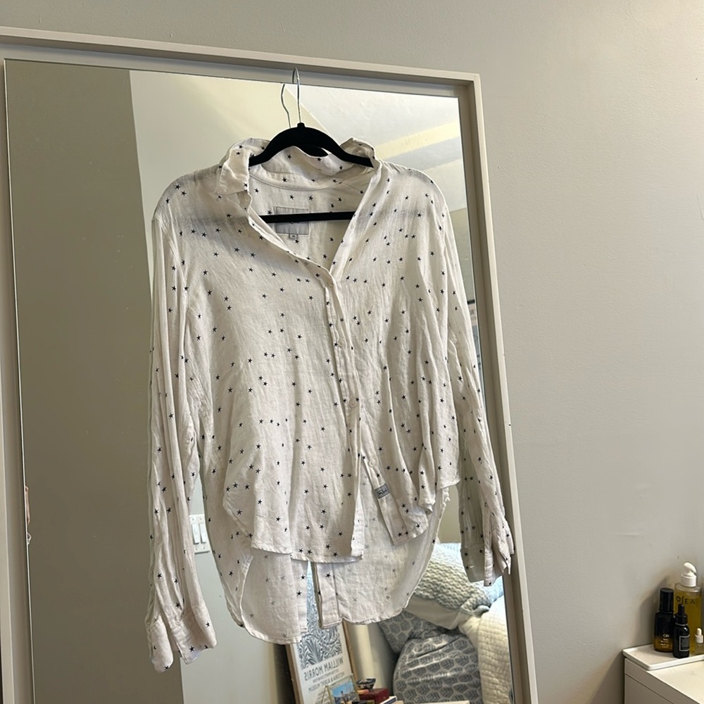 Rails Star Linen Top